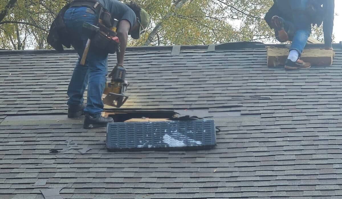 roof repair signs