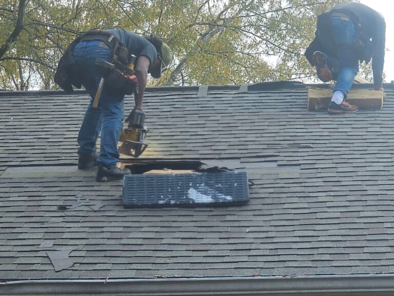 roof repair signs