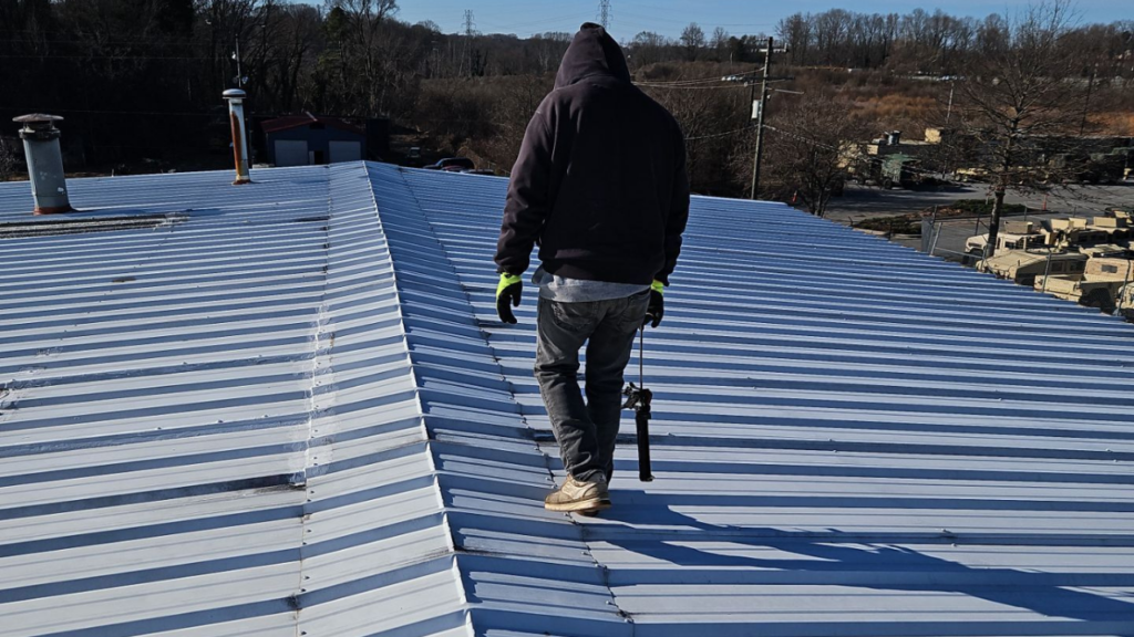 commercial roof inspection