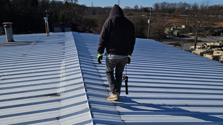 commercial roof inspection
